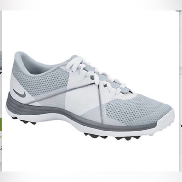 Nike Shoes - Nike Women’s Lunar Summer Lite Golf Shoes Platinum/White Size 9.5 – EUC